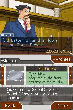 Image n° 3 - screenshots : Phoenix Wright - Ace Attorney